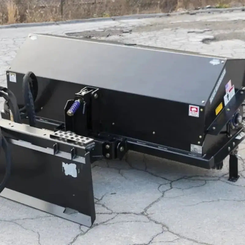 Skid Steer Angle Broom Severe Duty | Blue Diamond Blue Diamond Blue Diamond