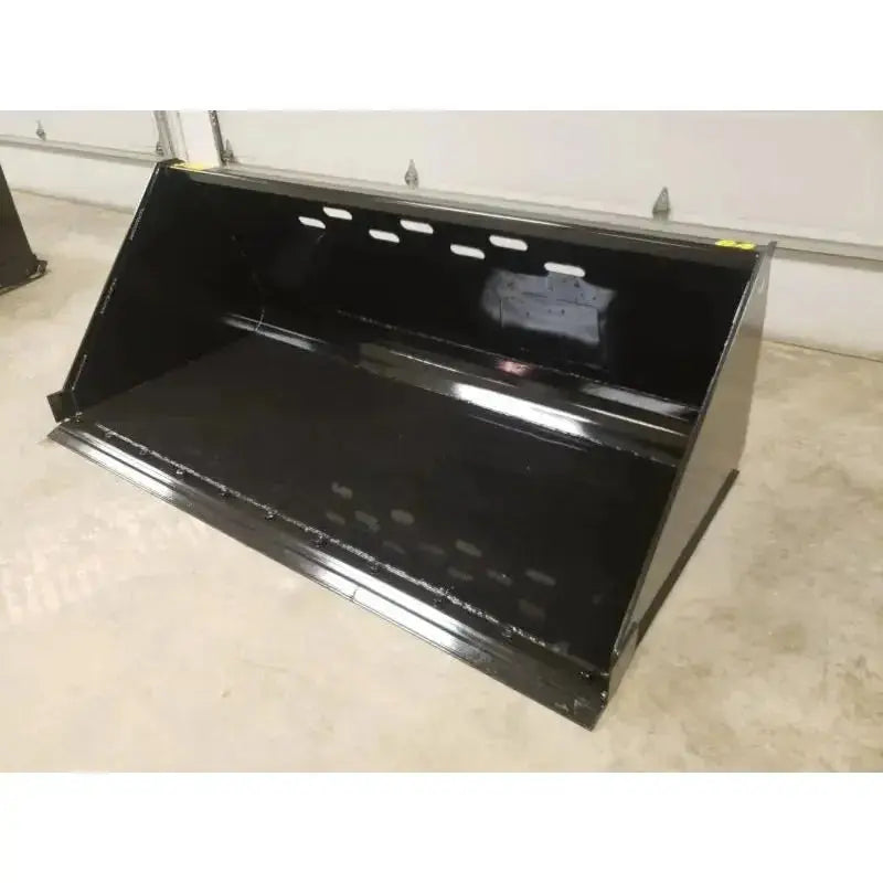 Durable snow bucket designed for Series 1 loaders, perfect for winter applications Stinger Attachments Stinger Attachments