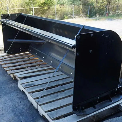 Standard Duty Snow Pusher Plow - HeavyEquipTech 4 Blue Diamond