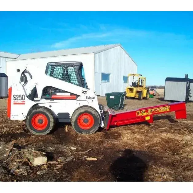 "TM Pro Log Splitter proudly made in the USA, showcasing American craftsmanship and top-tier quality. TM Manufacturing TM Manufacturing