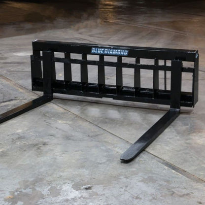 Pallet Fork 72" Wide Frame HD | Blue Diamond